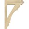 Ekena Millwork Olympic Rough Sawn Arts and Crafts Outlooker, Douglas Fir, 6"W x 18"D x 26"H OUT06X18X26OLY03RDF - alternate 2